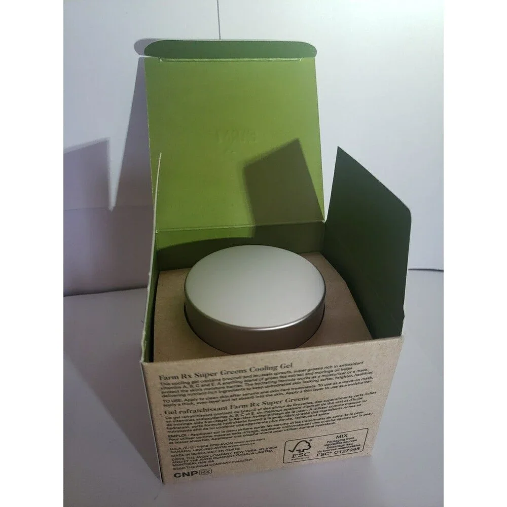 FarmX Super Greens Cooling Gel 90ml/3.04 OZ Brand New In Box!